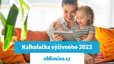 Výpočet výživného, kalkulačka alimentů 2024